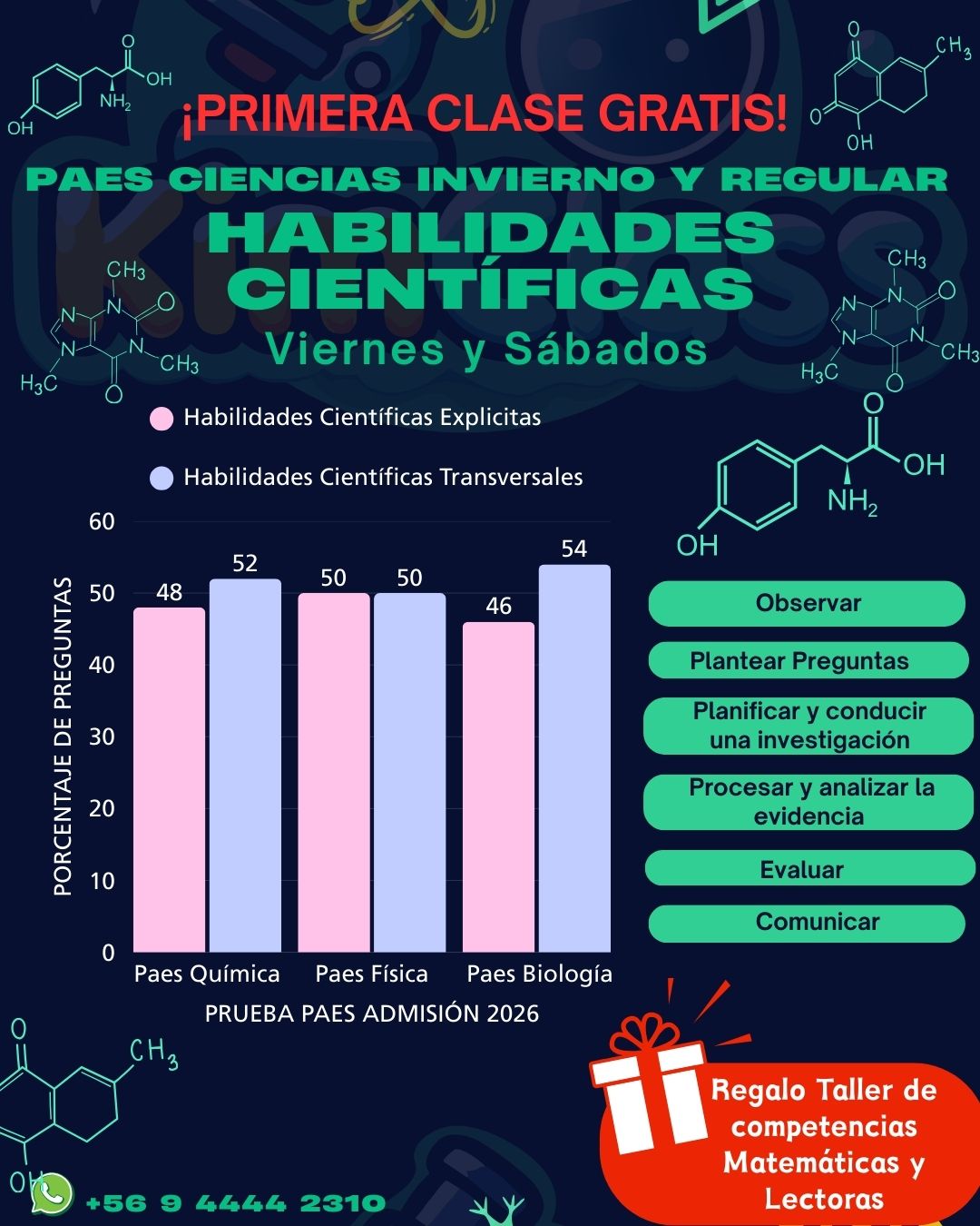 CURSO DE HABILIDADES CIENTIFÍCAS